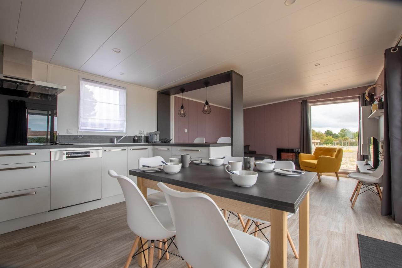 Chalet Pour 6, Residence De Vacances Avec Piscine Brétignolles-sur-Mer Kültér fotó