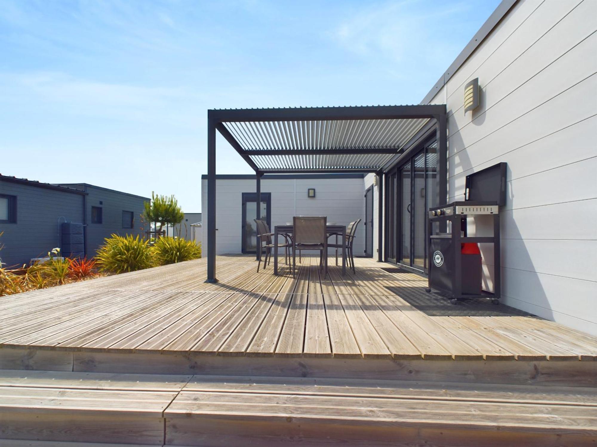 Chalet Pour 6, Residence De Vacances Avec Piscine Brétignolles-sur-Mer Kültér fotó