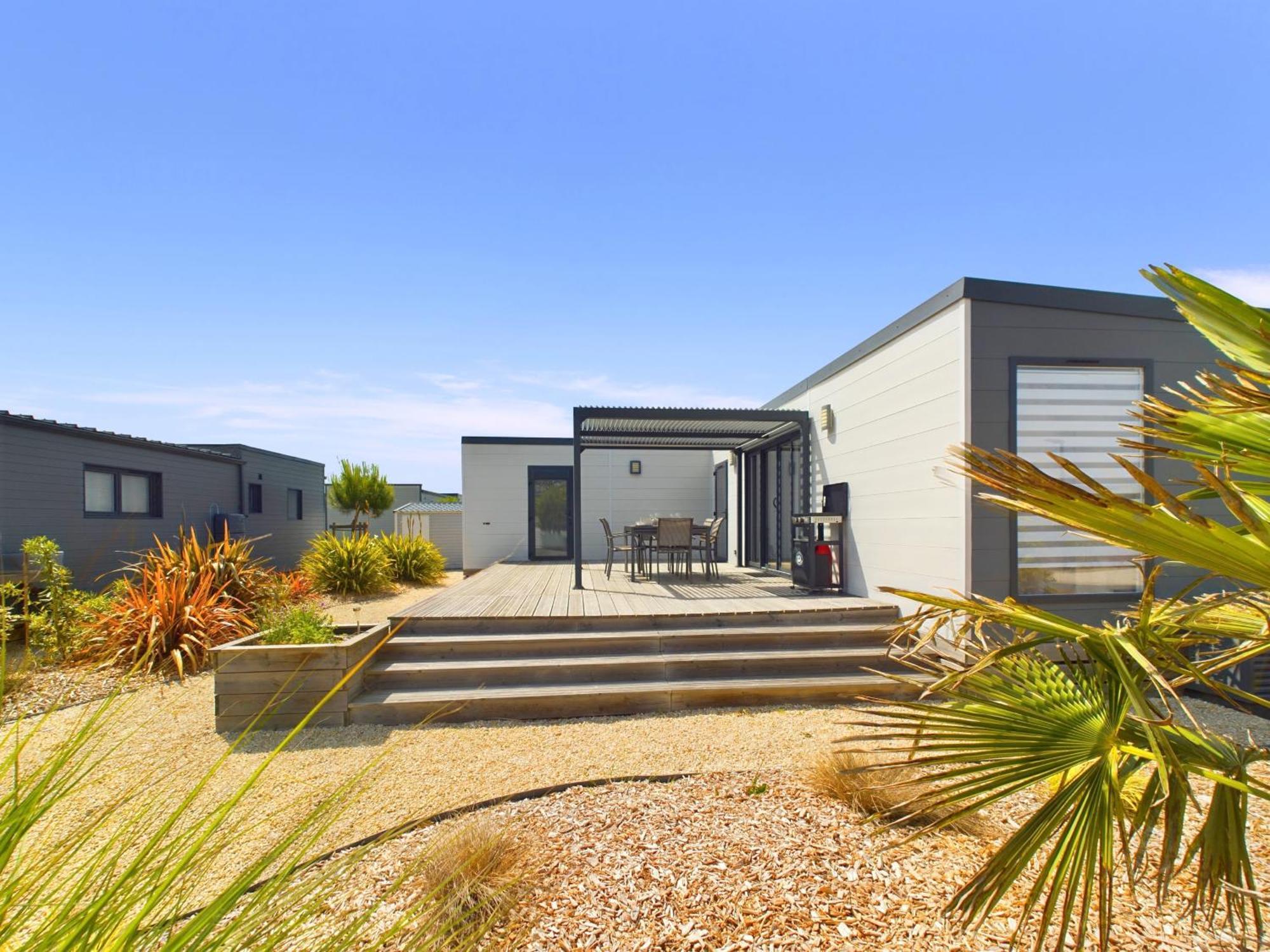 Chalet Pour 6, Residence De Vacances Avec Piscine Brétignolles-sur-Mer Kültér fotó