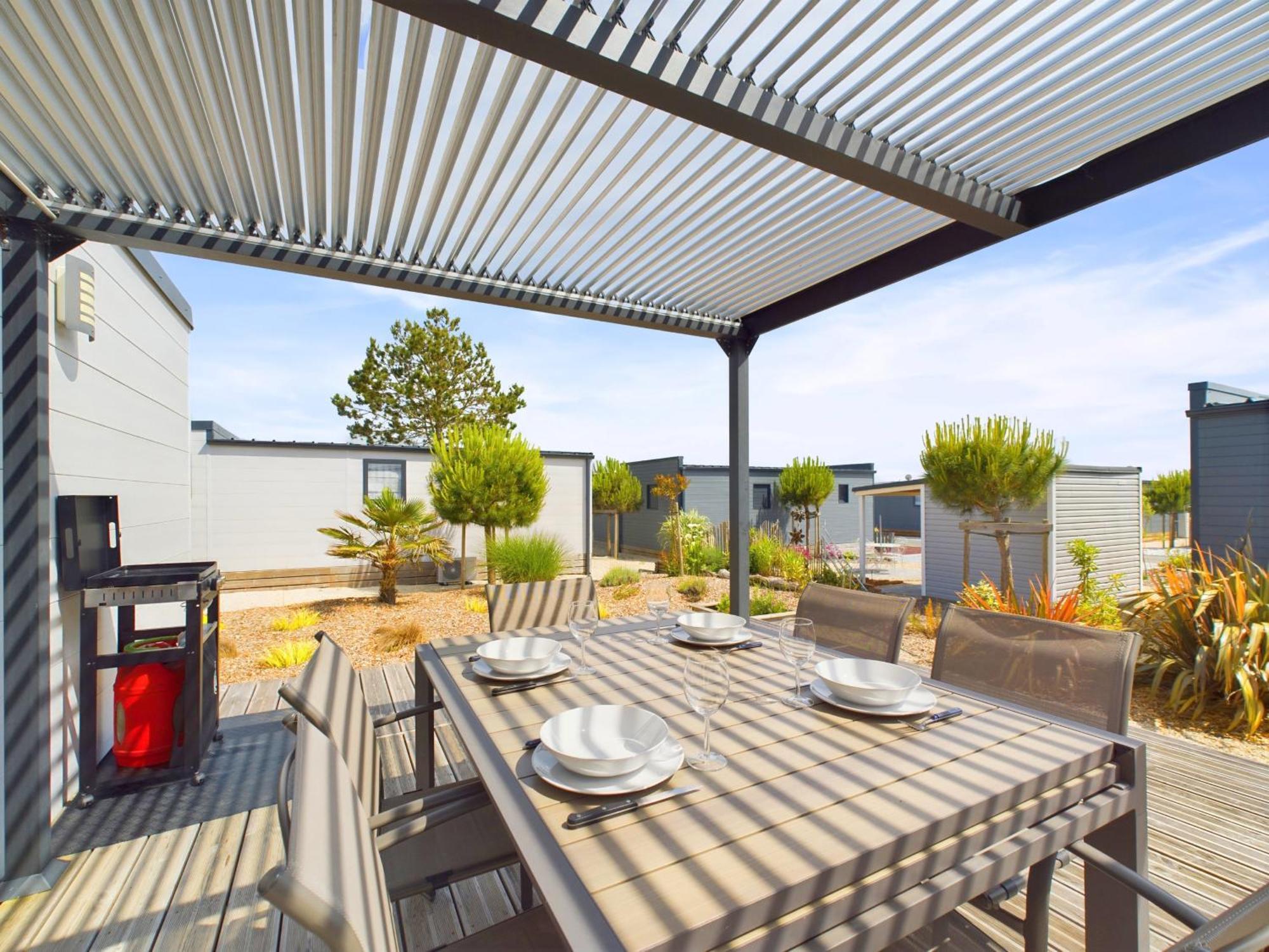 Chalet Pour 6, Residence De Vacances Avec Piscine Brétignolles-sur-Mer Kültér fotó